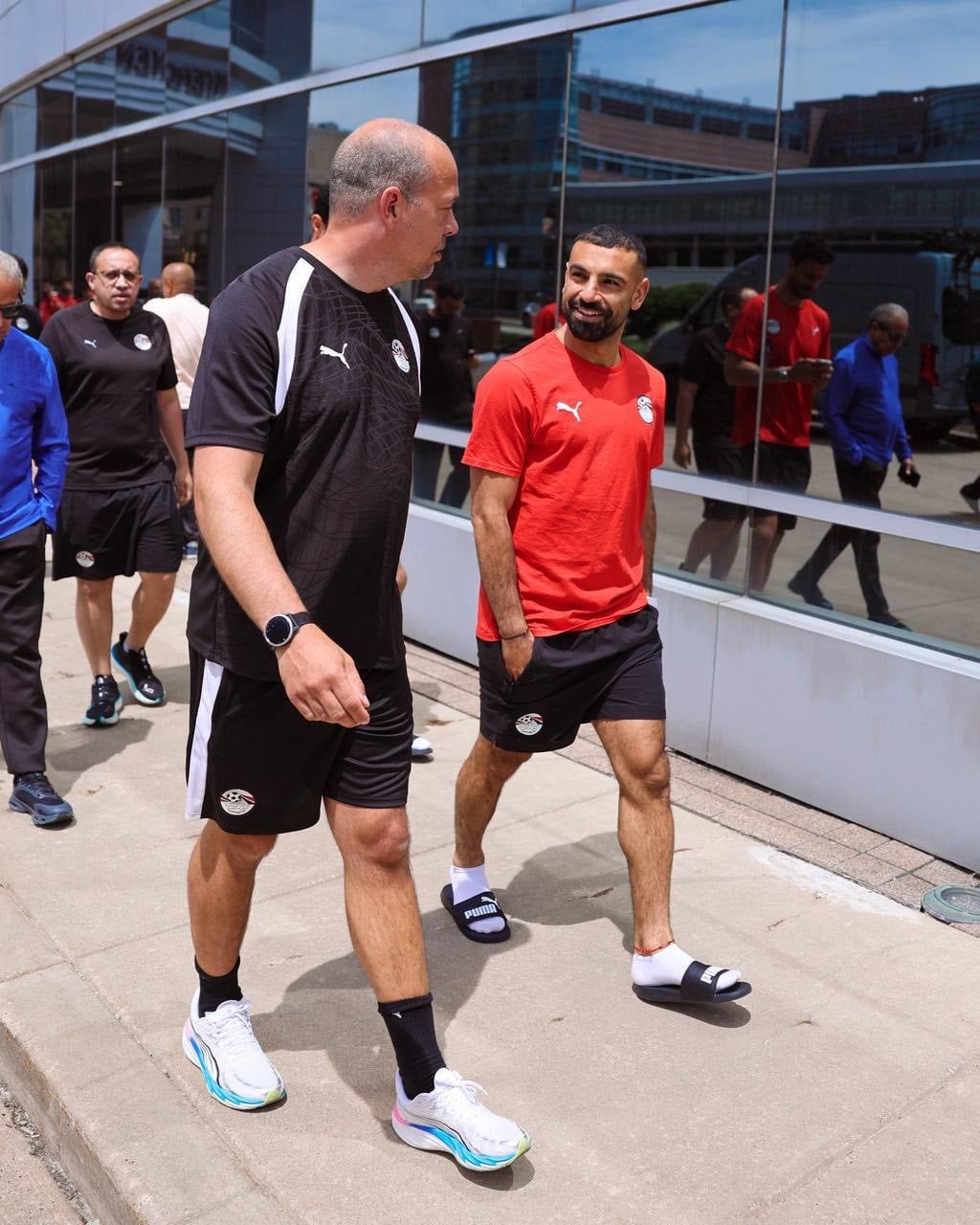 جولة سير للاعبي منتخب مصر (2) جولة سير للاعبي منتخب مصر (2)