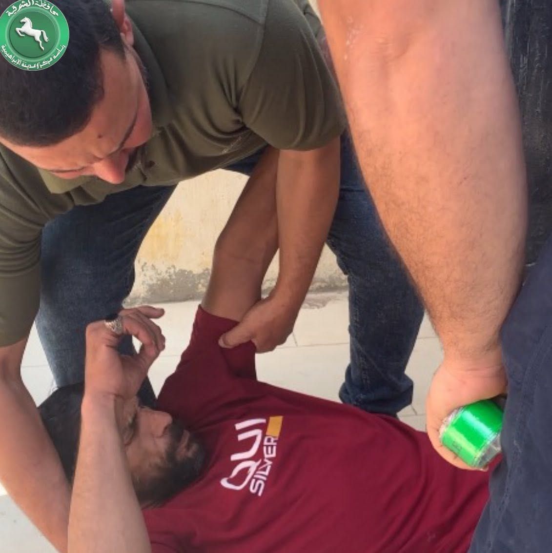 محاكاة لحريق بمجلس مدينة الابراهيمية 