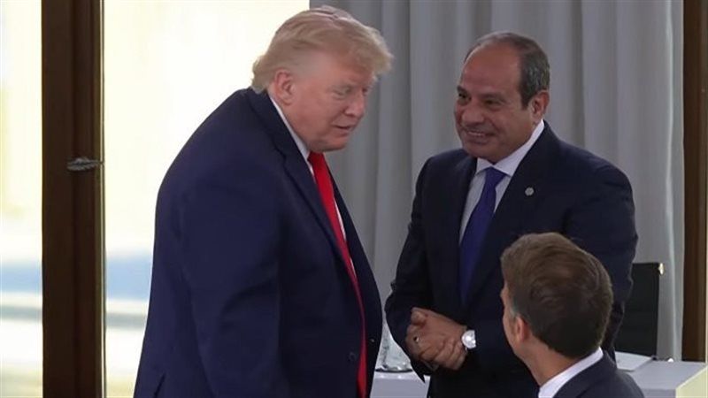الرئيس السيسي وترامب