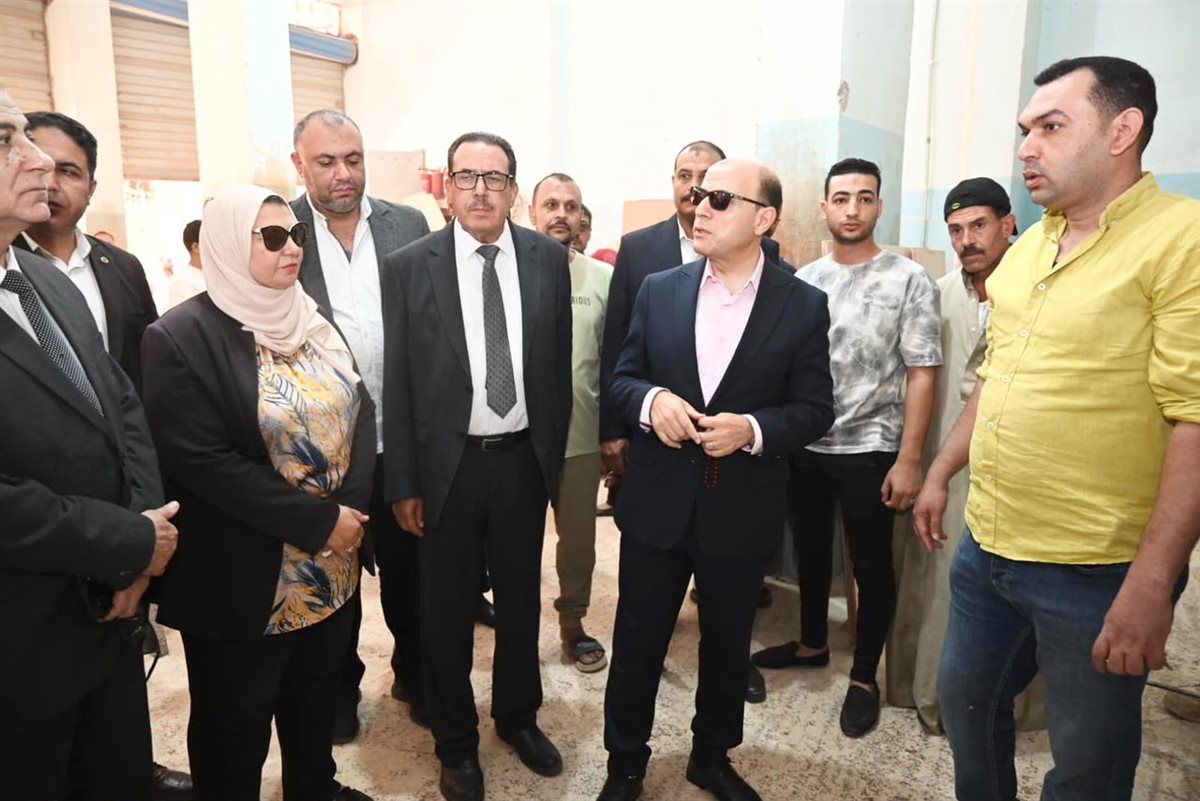 محافظ الغربية ينفقد قرى تطاي والجعفرية وكفر سليمان عوض التابعة لمركز السنطة