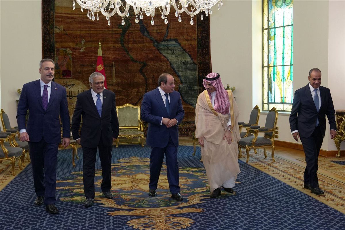  مباحثات السيسي مع وزراء خارجية باكستان وتركيا والسعودية 