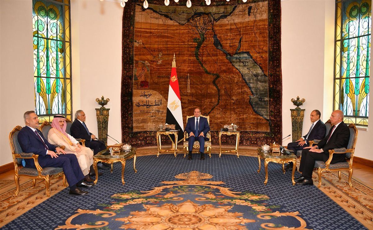  مباحثات السيسي مع وزراء خارجية باكستان وتركيا والسعودية 