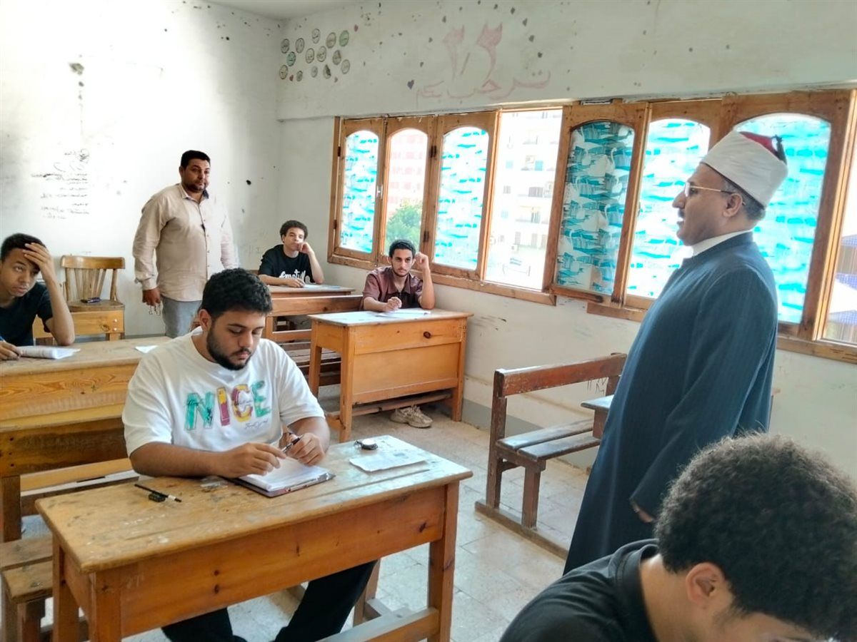 جانب من جولة رئيس الإدارة المركزية باللجان،فيتو