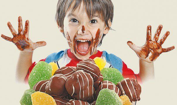 أبعاد الحلويات عن الأطفال