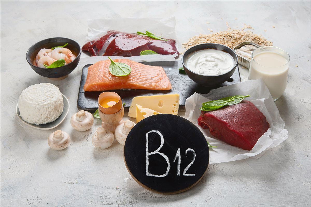 فيتامين b12 في الأطعمة