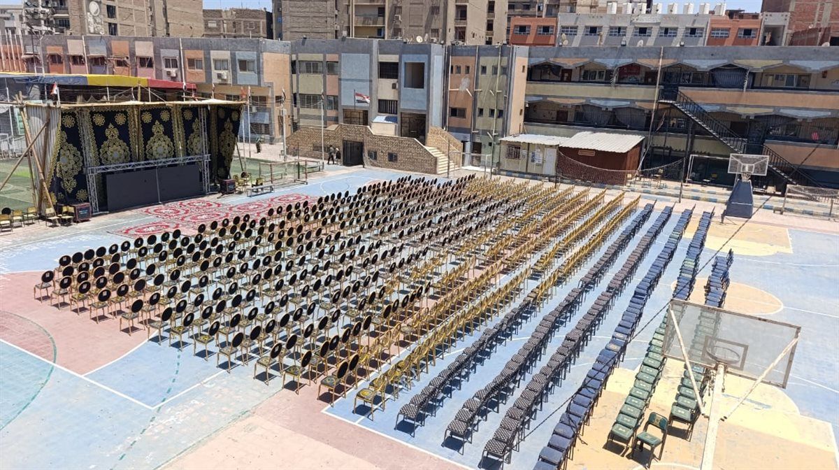 استعدادات مكثفة لمباراة مصر والارجنتين بالقليوبية، فيتو 