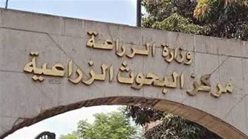 مركز البحوث الزراعية،