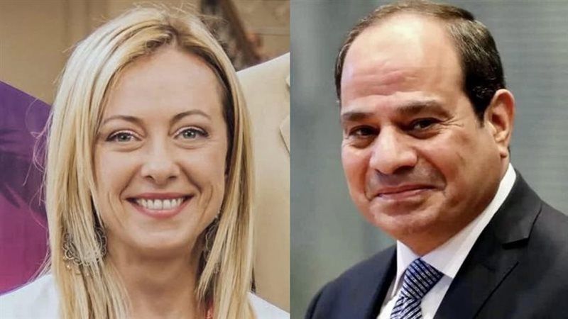 السيسي ورئيسة وزراء