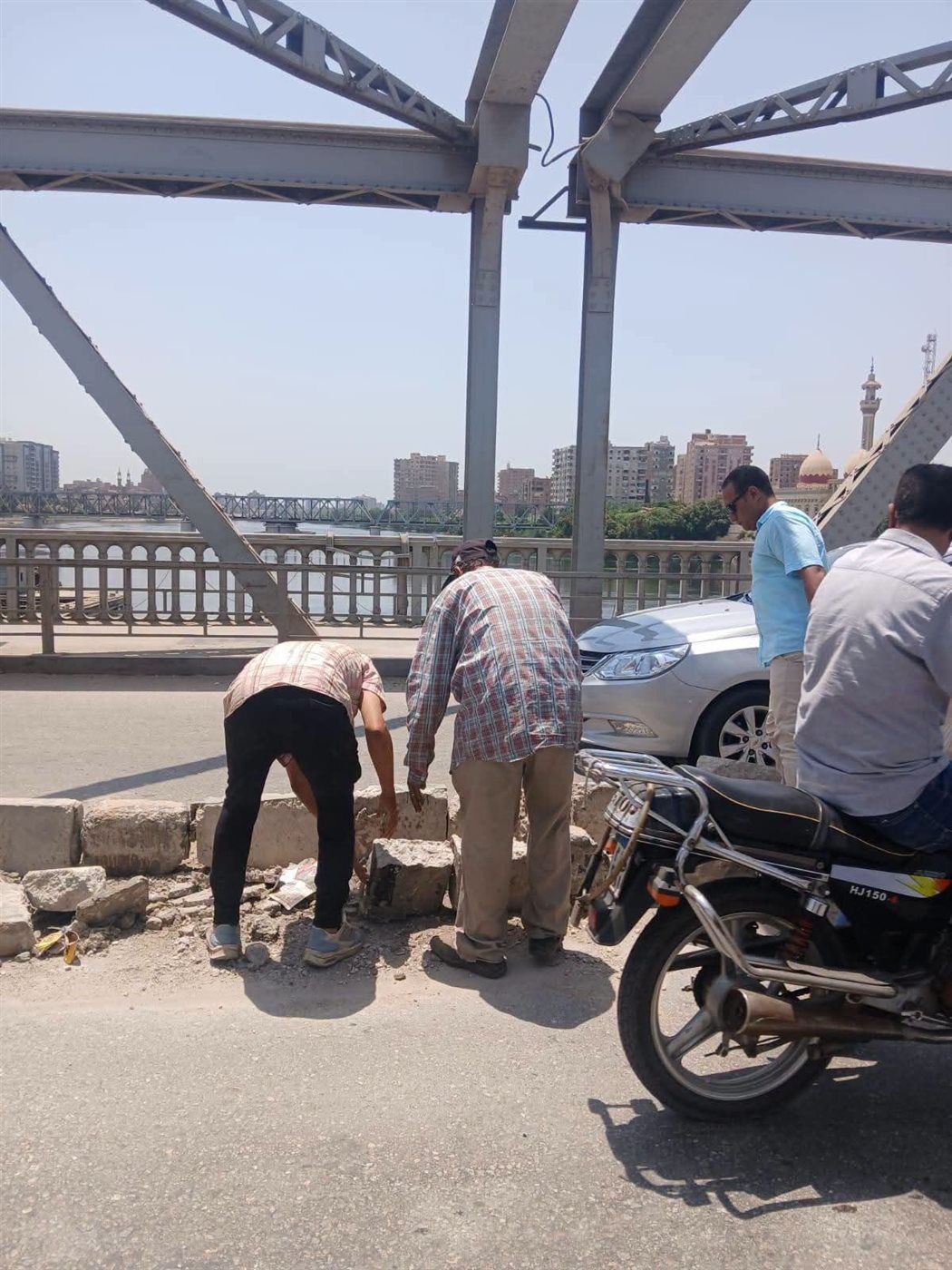 كوبري كفر الجزار بنها، فيتو 