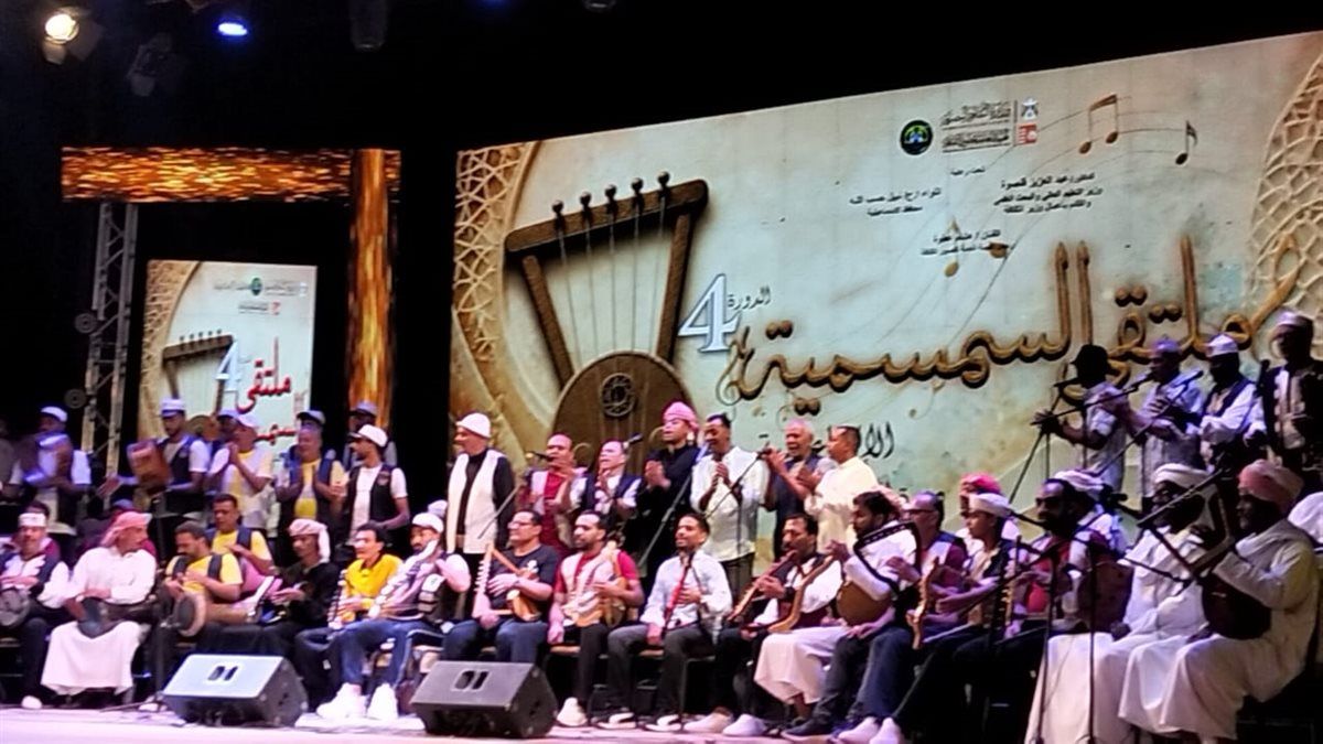جانب من فاعليات حفل افتتاح الملتقى، فيتو