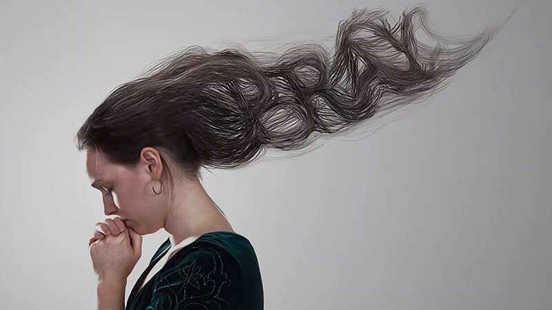 ماء البصل والكركدية لشعر طويل وكثيف وأكثر قوة 