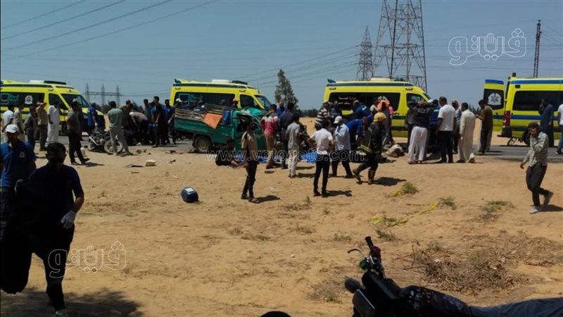 موقع حادث طريق الدواويس