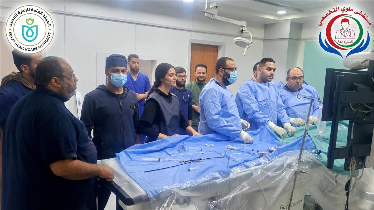 قسم القلب والقسطرة بمستشفى ملوي التخصصي، فيتو 
