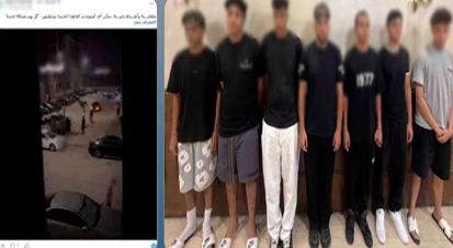 ضبط 7 أشخاص في مشاجرة داخل تجمع سكني بالقطامية بسبب معاكسة فتاة