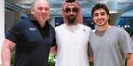 طحنون بن زايد يبحث مع رئيس منظمة UFC تعزيز رياضة الفنون القتالية المختلطة