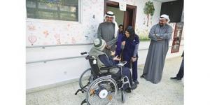 بالفيديو.. «ذوي الإعاقة» وزَّعت دفعة من الكراسي المتحركة