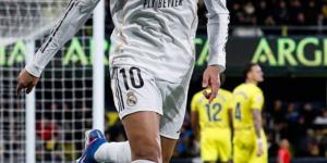 فياريال ضد الريال.. ملخص اهداف ونتيجة مباراة ريال مدريد وفياريال في الدوري الاسباني بعد مرور 85 دقيقة