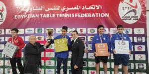 سيف عبدالسلام مطاوع يحصد المركز الثاني ببطولة الجمهورية لتنس الطاولة