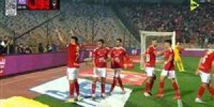 الاهلي.. محمود حسن تريزيجيه يسجل الهدف الأول لـ الأهلي في مرمى سموحة بالدوري المصري الممتاز