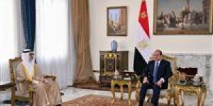 الرئيس السيسي يستقبل وزير خارجية الكويت الشقيقة