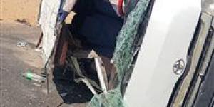 مصرع 3 عمال في حادث انقلاب ميكروباص أعلى بالوراق