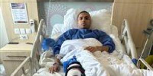 مصطفى الشهدي يجري جراحة الرباط الصليبي بنجاح تحت إشراف اتحاد الكرة