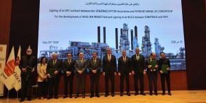 وزير البترول ونظيره الجزائري يشهدان توقيع "بتروجت" عقد المقاول العام لمشروع تطوير حقل حاسي بئر ركايز