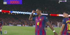 ريال مدريد.. راشفورد يسجل هدفًا عالميًا لـ برشلونة أمام ريال مدريد في الدوري الإسباني