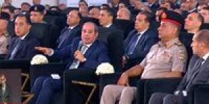 الرئيس السيسي يشهد افتتاح محطة رفع المياه رقم 3 نبع ويؤكد: خطة متكاملة لتعظيم الإنتاج الزراعي