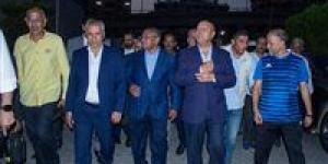 الفريق كامل الوزير يزور نادي السكة الحديد وسيد عيسى يستقبله