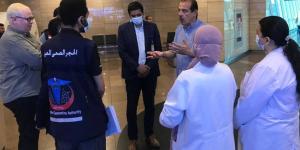 نائب وزير الصحة يتفقد الحجر الصحي بمطار القاهرة ويتابع إجراءات استقبال الحجاج والقادمين
