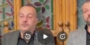 النائب خالد عبدالمولى يقدم واجب العزاء فى الصحفى مصطفى الشربينى