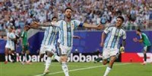 منتخب الارجنتين.. ليونيل ميسي يسجل الهدف الثاني لـ منتخب الأرجنتين في مرمى الجزائر بكأس العالم 2026