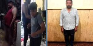 فيديو يكشف لحظات صادمة، زوجة توثق اعتداء أب على نجليه بالإسكندرية والشرطة تضبطه