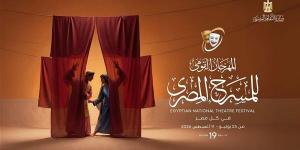 برنامج فعاليات وعروض المهرجان القومي للمسرح المصري اليوم الجمعة