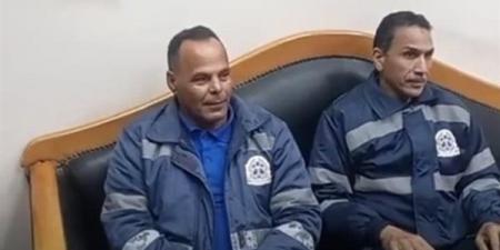 عثرا على 684 ألف جنيه وأعاداها لأسرة المصاب.. مسعف وسائق ببني سويف: هدفنا الحفاظ على المصاب ومتعلقاته| بث مباشر