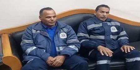 عثرا على 684 ألف جنيه وأعاداها لأسرة المصاب ببني سويف نموذج للأمانة