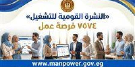 7574
      فرصة
      عمل
      جديدة
      في
      13
      محافظة
      والتقديم
      خلال
      ديسمبر