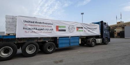 الإمارات تواصل دعم غزة بدخول القافلة 328 محملة بـ«كسوة الأمل لأطفالنا في غزة» (فيديو)