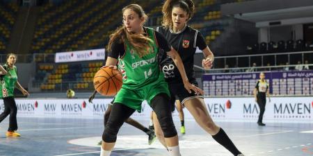 نادي سبورتنج يفوز على الأهلي ويحصد لقب نهائي كأس مصر لكرة السلة سيدات