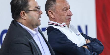 محمود الخطيب يحضر ودية الأهلي وزد على ستاد مختار التتش (صور)