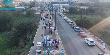 «ساعة مشي» تجمع +3000 مشارك في أكبر مبادرة رياضية مجتمعية متزامنة