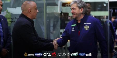 محمد يحيى لطفي يستقبل منتخب روسيا استعدادًا لمواجهة مصر الودية