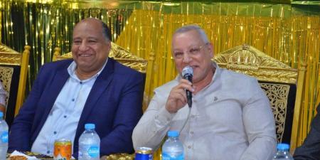 إسلام أحمد رئيس نادي 23 يوليو يشهد تكريم الأبطال الدوليين