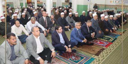 محافظ بني سويف يشهد احتفال الأوقاف بالعام الهجري الجديد بمسجد عمر بن عبد العزيز