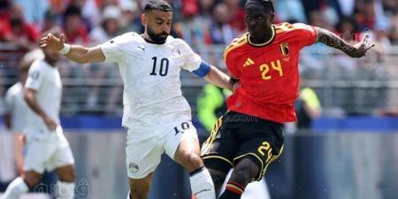 منتخب مصر يبحث عن هدف التأمين أمام بلجيكا بعد مرور 30 دقيقة