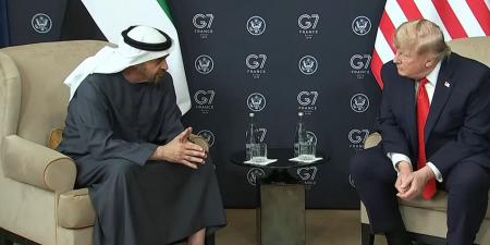رئيس الإمارات فى قمة السبع: لولا دعم الولايات المتحدة لكان وضع الشرق الأوسط مختلفاً