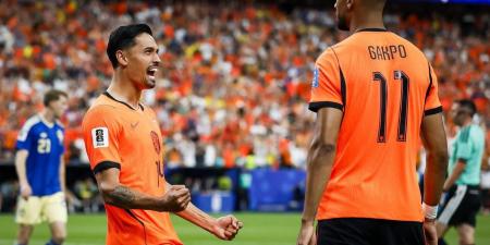 هولندا ضد السويد.. جاكبو يحرز الهدف الرابع لهولندا أمام السويد في كأس العالم بعد مرور 55 دقيقة