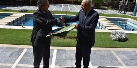 نبيل فهمي يتسلم مهامه أمينا عاما لجامعة الدول العربية (صور)