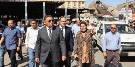 محافظ القليوبية يتفقد مواقع استثمارية بحي غرب شبرا الخيمة